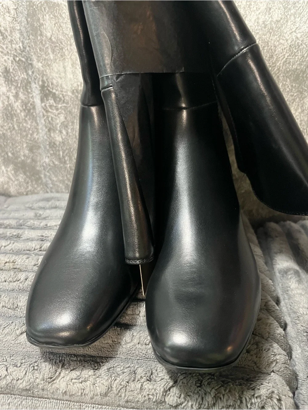 Calvin Klein Black Over-the-Knee Boots